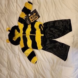 Super Soft Infant Toddler Halloween Costume Bumble Bee 2 piece